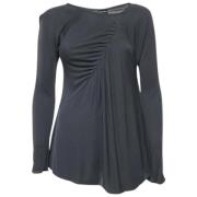 Pre-owned Fabric tops Armani Pre-owned , Gray , Dames