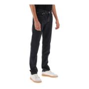 Slim-Fit Faded Black Denim Jeans A.p.c. , Black , Heren