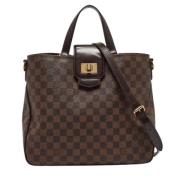 Pre-owned Coated canvas totes Louis Vuitton Vintage , Brown , Dames