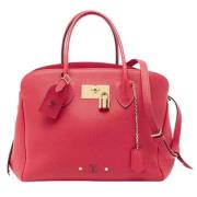 Pre-owned Leather louis-vuitton-bags Louis Vuitton Vintage , Red , Dam...