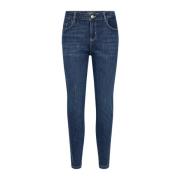 Casual Denim Jeans met Slim Fit Soyaconcept , Blue , Dames