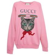 Pre-owned Cotton tops Gucci Vintage , Pink , Dames