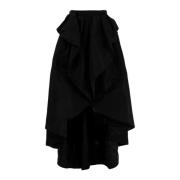 Elegante Lange Rok Zwart Outlet Pinko , Black , Dames