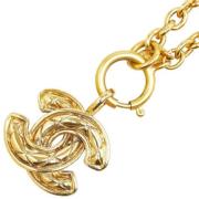 Pre-owned Metal chanel-jewelry Chanel Vintage , Yellow , Dames