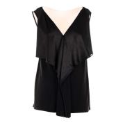 Mouwloze Top Zwart Zomer Vrouwen Liu Jo , Black , Dames