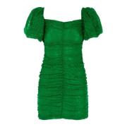 Elegante Korte Jurk Groen Outlet Prijs Pinko , Green , Dames