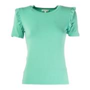 Damesmode T-Shirt Patrizia Pepe , Green , Dames