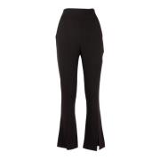 Elegante Zwarte Winter Chino Broek Liu Jo , Black , Dames