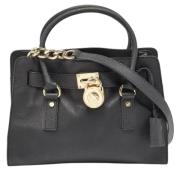 Pre-owned Leather handbags Michael Kors Pre-owned , Black , Dames