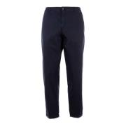 Heren Katoenen Chino Broek Navy Blauw Liu Jo , Blue , Heren