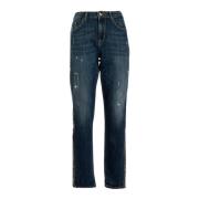 Dames Denim Skinny Jeans Blauw Liu Jo , Blue , Dames