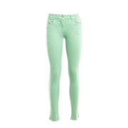 Hoge taille skinny broek groen outlet Patrizia Pepe , Green , Dames