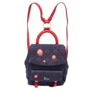 Pre-owned Denim backpacks Dior Vintage , Blue , Dames