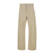 Beige Broek LE Pantalon Scala Jacquemus , Beige , Heren