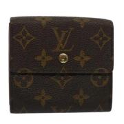 Pre-owned Canvas wallets Louis Vuitton Vintage , Brown , Dames