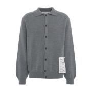 Grijze Gebreide Trui Aw24 Handwas Amaránto , Gray , Heren