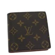 Pre-owned Canvas wallets Louis Vuitton Vintage , Brown , Dames