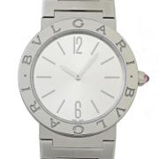 Pre-owned Stainless Steel watches Bvlgari Vintage , Gray , Heren