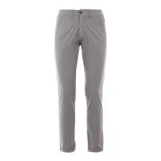 Heren Katoenen Chino Broek Zomerstijl Liu Jo , Gray , Heren