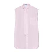 Mouwloos shirt Moschino , Pink , Dames