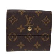 Pre-owned Canvas wallets Louis Vuitton Vintage , Brown , Dames