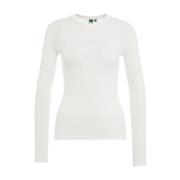 Witte Gebreide Kleding Aw24 No Name , White , Dames