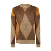 Diamant Crewneck Sweater Family First , Orange , Heren