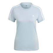 Essentials Slim 3 Stripes T-shirt Adidas , Blue , Dames