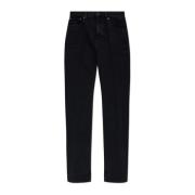 Tapered Jeans Saint Laurent , Black , Dames