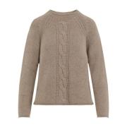 Kabeltrui Max Mara , Beige , Dames