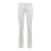 Dames Chino Broek Wit Outlet Sun68 , White , Dames