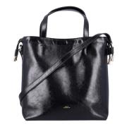 Zwarte Ninon Shopping Tas A.p.c. , Black , Dames