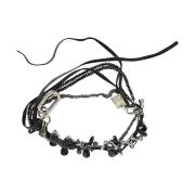 Multi Chains & Swarovski Armbanden Goti , Black , Dames