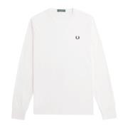 Witte T-shirts en Polos Fred Perry , White , Heren