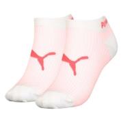 Kat Logo Rib Pakket 2 Sokken Puma , Pink , Dames