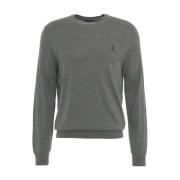 Grijze Gebreide Trui Aw24 Ralph Lauren , Gray , Heren