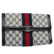 Pre-owned Canvas clutches Gucci Vintage , Multicolor , Dames