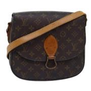 Pre-owned Canvas louis-vuitton-bags Louis Vuitton Vintage , Brown , Da...