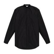 Shirt met logo Vetements , Black , Heren