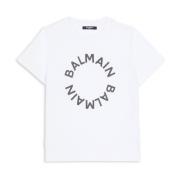 T-shirt met logo Balmain , White , Unisex