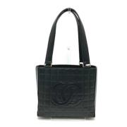 Pre-owned Leather chanel-bags Chanel Vintage , Black , Dames