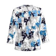 Lange Mouw Blouse Shirt Frank Walder , Multicolor , Dames