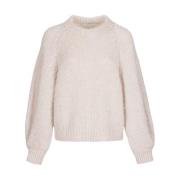 Lucia Pullover Sweater By-Bar , Beige , Dames