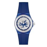 Octopus Siliconen Horloge Vilebrequin , Blue , Heren