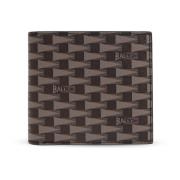 Portemonnee met logo Bally , Brown , Heren