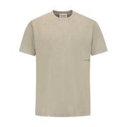 Crewneck Loose Fit T-shirt Pure Path , Green , Heren