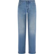 Tropische schildpadden denim broek voor heren Vilebrequin , Blue , Her...