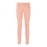 Skinny Roze Broek Outlet Prijs Liu Jo , Pink , Dames