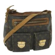 Pre-owned Canvas louis-vuitton-bags Louis Vuitton Vintage , Brown , Da...