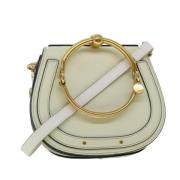 Pre-owned Leather handbags Chloé Pre-owned , Beige , Dames